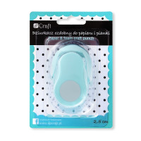 Dziurkacz ozdobny do papieru i pianki 2,5cm Koło JCDP-110-005 Dalprint