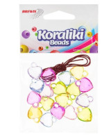 Koraliki do nawlekania serca KO3 Brewis