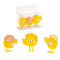 Kurczaczki 6cm 3szt box SKE10 Wialkanoc Brewis