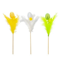 Jajko z brokatem i piórkami na piku SKE22 Brewis