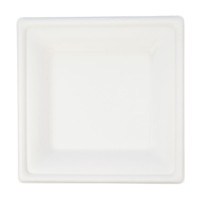 Talerze 20x20cm.-trzcina cukrowa (6szt)  Arpex