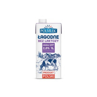 Mleko bez laktozy  2% 1L