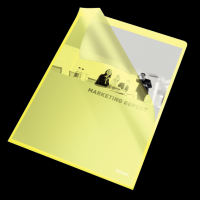 Ofertówka groszkowa L Esselte A4/25szt.,115mic. żółta