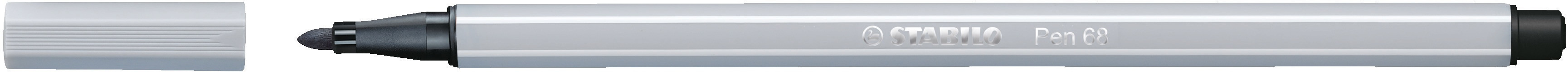 Pisak Stabilo Pen 68 szary jasny