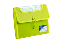 Teczka Vfile PP A4 12 przekładek zielona SF037 Strigo WPC