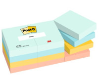 Karteczki samoprzylepne Post-it Beachside 51X38mm 12 bloczków po 100 karteczek