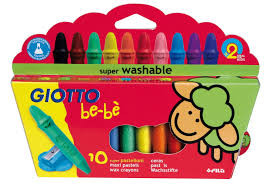 Kredki woskowe Giotto Be be Fila 10szt