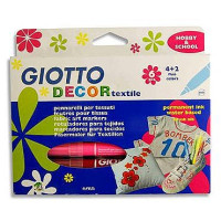 Pisaki do tkanin Giotto 6kol Lyra