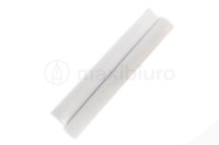 Krepina dekoracyjna 50cmx2,5m Aliga jasnoszara