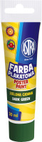 Farba plakatowa Astra tuba 30 ml zielona ciemna