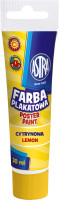 Farba plakatowa Astra tuba 30ml cytrynowa
