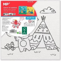 Płótno dziecięce do kolorowania 20x20cm Miś PP102-39 MP