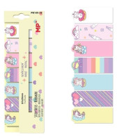 Karteczki samoprzylepne indeksujące Unicorn 7x25szt MP