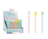 Długopis ścieralny 0,5mm Dinozaur / kurczak / jednorożec MP