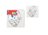 Płótno do malowania 20x20cm Księżniczka MP