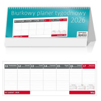 Kalendarz biurkowy Planer Praktyczny tygodniowy Sztuka Rodzinna