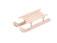 Sanki drewniana dekoracja 15cm 8886466 MFP
