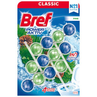 Wc Kulki Bref Power Active 3x50g Leśny