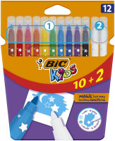 Pisaki 12 kolorów KIDS Magic BIC