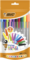 Długopis Bic Cristal Multicolor 20 kolorów