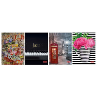 Brulion A5/96k. kratka Funky Herlitz