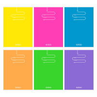 Zeszyt A5/60k. kratka Color Blocking Herlitz