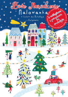 Kolowanka Świąteczna niebieska z listem do Mikołaja Henry