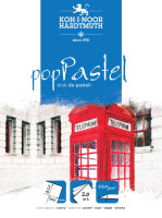 Blok do pasteli Koh-I-Noor 300x420mm 20 kartek 220g czarny