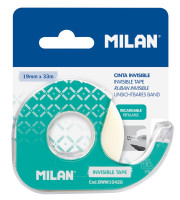 Taśma MILAN samoprzylepna matowa niewidoczna 19 mm x 33 m z dyspenserem