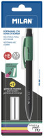 Ołówek automatyczny 0,5mm HB + 2 gumki Milan