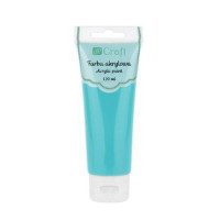 Farba akrylowa 120ml turquoise blue Dalprint