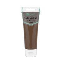 Farba akrylowa 120ml chocolate Dalprint