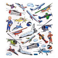 Naklejki Samoloty (27szt.) DPNK-103 Dalprint