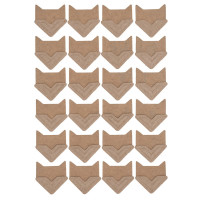 Samoprzylepne narożniki do zdjęć, kraft 48szt. DPNK-138 Dalprint