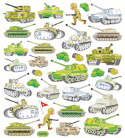 Naklejki czołgi 33szt DPNK-150 Dalprint