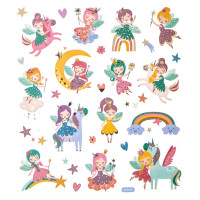 Naklejki z brokatem wróżki 28szt DPNK-160 Dalprint