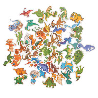 Naklejki winylowe Dinozaury (50szt) DPNK-217 Dalprint