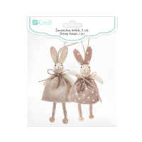 Zawieszka królik (2szt) DPWL-016 Dalprint