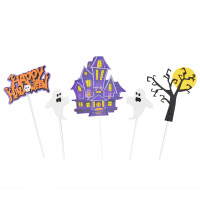 Dekoracja ciasta -straszny dwór Halloween (5) HA4834 Arpex