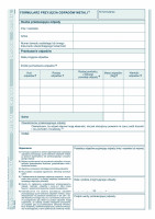 Formularz przyjęcia odpadów metali MiP E03-3 A5
