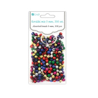 Koraliki Metaliczne 5 mm mix (350 szt.) GRKO-003 Dalprint