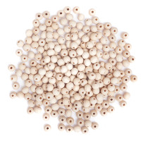 Drewniane koraliki kulki 8mm 40g. GRKO-102 Dalprint