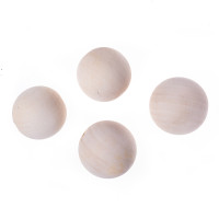 Drewniane koraliki kulki 40mm 4szt GRKO-113 Dalprint