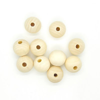 Drewniane koraliki, kulki 25mm 10szt  GRKO-119 Dalprint