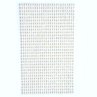 Kryształki samoprzylepne 3 mm (806 szt.) Opalizujące GRKR-048 Dalprint