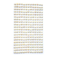 Kryształki samoprzylepne 6 mm (260 szt.) Opalizujące GRKR-059 Dalprint