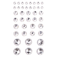 Kryształki samoprzylepne 40szt Crystal GRKR-080 Dalprint