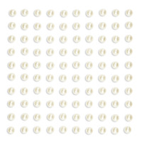 Perły samoprzylepne 5 mm (100 szt.) Kość słoniowa GRPE-004 Dalprint