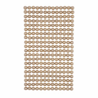 Perełki samoprzylepne 6 mm (260 szt.) Beżowe GRPE-033 Dalprint