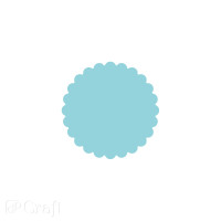 Dziurkacz ozdobny do papieru i pianki 5 cm  KOŁO Z FALBANKĄ  JCDP-120-003 Dalprint